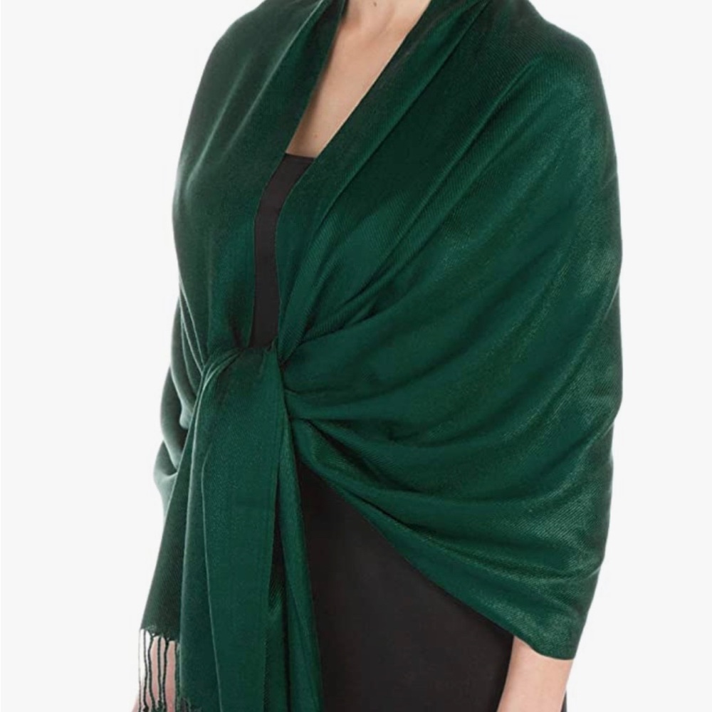 Green Pashmina Scarf/Shawl
